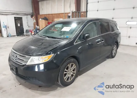 2012 Honda Odyssey Ex-L из США, поврежденный, VIN 5FNRL5H61CB055762